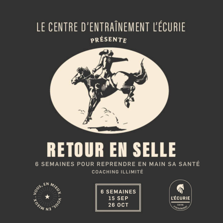 Défi retour en selle
