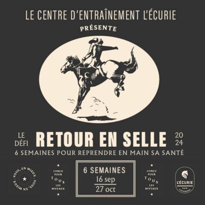 Défi retour en selle